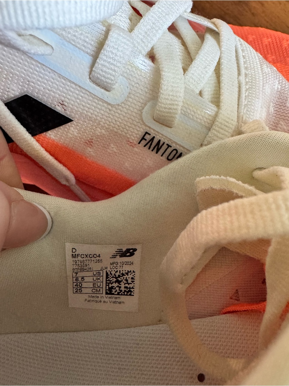 New Balance FuelCell Rebel v4 'Hot Mango' - Picture 8 of 9